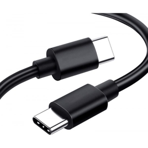 Кабель синхронізації даних XO NBQ167 USB Type-C-USB Type-C PD 60W 1 m Black (00000013996)
