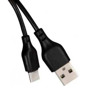 Кабель синхронізації даних XO NB103 USB-USB Type-C 2.1A 1 m Black (00000011474)