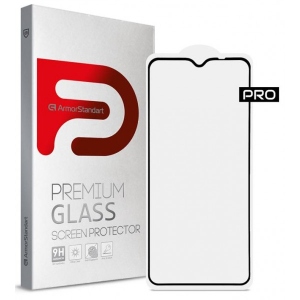 Захисне скло для смартфону Armorstandart Pro for Xiaomi Redmi 9T Black Full Glue (ARM58359)