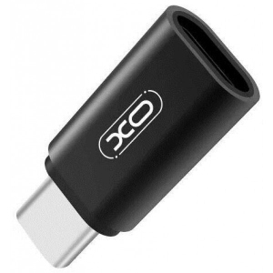 Перехідник XO NB131 microUSB-USB Type-C Black (00000013071)