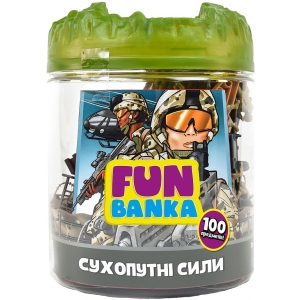 Набір ігрових фігурок FUN BANKA СУХОПУТНІ СИЛИ (101865-UA)