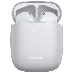Навушники вкладиші бездротові TWS Baseus Encok TWS W04 White (NGW04-02)