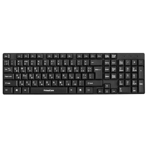 Клавіатура дротова FrimeCom FC-501-USB Ukr Black