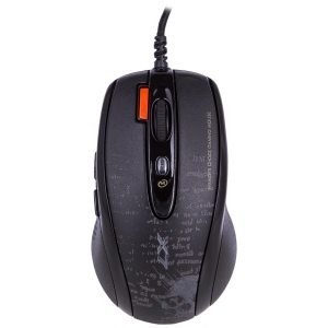 Мышь проводная A4tech F5 USB (mystic Black)