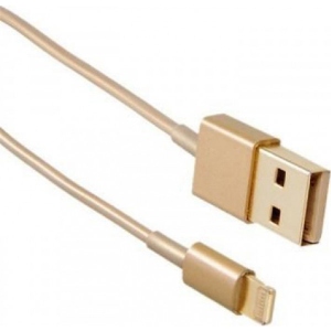 Кабель синхронізації даних Drobak USB-Lightning 1.0м Gold (215341) купити в Україні