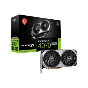 Відеокарта MSI GeForce RTX 4070 Super 12G Ventus 2X OC 12GB GDDR6X 192bit (RTX 4070 SUPER 12G VENTUS 2X OC)