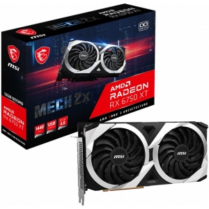 Відеокарта MSI AMD Radeon RX 6750 XT MECH 2X 12GB GDDR6 (Radeon RX 6750 XT MECH 2X 12G OC)