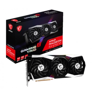 Відеокарта MSI AMD Radeon RX 6750 XT Gaming X TRIO 12GB GDDR6 (Radeon RX 6750 XT Gaming X TRIO 12G)