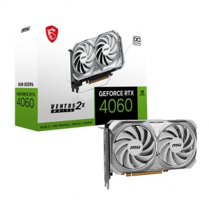 Відеокарта MSI GeForce RTX 4060 VENTUS 2X WHITE 8G OC
