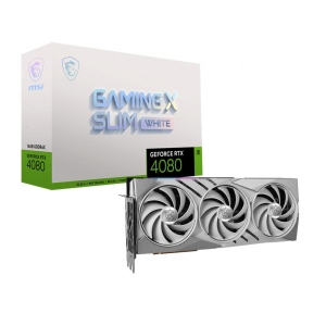 Відеокарта MSI GeForce RTX 4080 16GB GDDR6X GAMING X SLIM WHITE (912-V511-201)