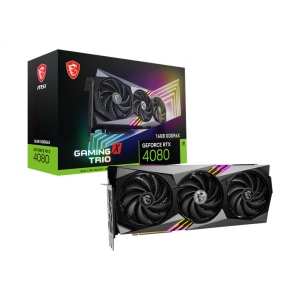 Відеокарта MSI GeForce RTX 4080 16GB GAMING X TRIO