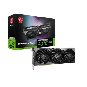 Відеокарта MSI Nvidia RTX 4070 Ti SUPER 16G GAM X SLIM в Україні