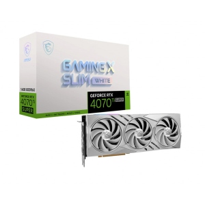 Відеокарта MSI Nvidia RTX 4070 TI SUPER 16G GAMING X SLIM WHITE