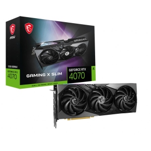 Відеокарта MSI RTX 4070 12GB GDDR6X GAMING X SLIM (912-V513-416)