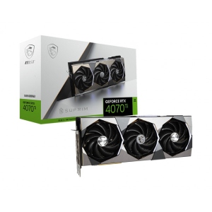 Відеокарта MSI GeForce RTX 4070 TI SUPRIM 12G