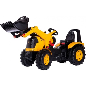 Толокар Rolly Toys Трактор з ковшем rollyXX-Trac Premium JCB Чорно-жовтий (651139)