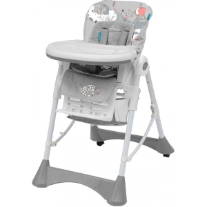 Стільчик для годування трансформер Baby Design Pepe New 07 Gray