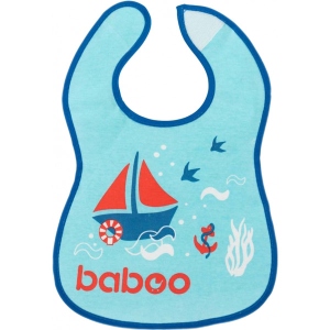 Нагрудник тканинний Baboo Marine Blue (11-011)