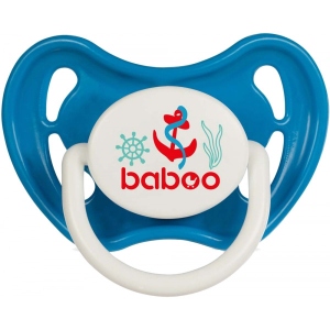 Симетрична пустушка Baboo Marine 6+ міс Blue (5-042)