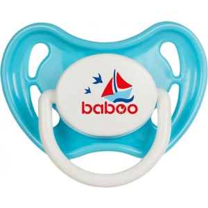 Кругла пустушка Baboo Marine 0+ міс Blue (5-037)