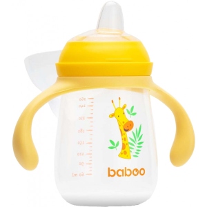 Чашка-непроливайка дитяча Baboo 260 мл Safari Yellow (8-120)