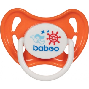 Симетрична пустушка Baboo Marine 6+ міс Orange (5-026)