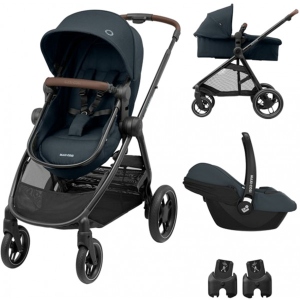 Коляска універсальна 3 в 1 Maxi-Cosi Zelia 3 Duo Essential Graphite