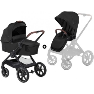 Коляска універсальна 2 в 1 HAUCK Walk N Care Air Black продаж