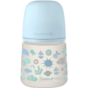 Пляшка для годування Suavinex Memories - історії малюків Blue (307048)