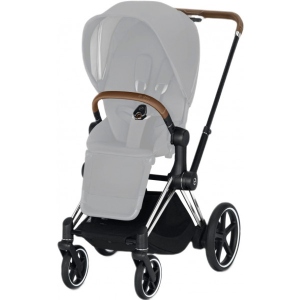Шасі для коляски Cybex ePriam & каркас Chrome Brown (519002623)