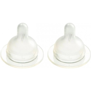 Великий потік соска дитяча силіконова Difrax S-bottle Wide 2 шт. (678)