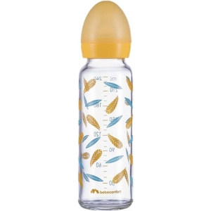Пляшка для годування Bebe Confort 240ml S.1 з силіконовою пустушкою Little Buddies