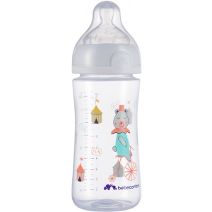 Пляшка для годування Bebe Confort EMO PP 270ml T1 FF White