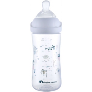 Пляшка для годування Bebe Confort Emotion Physio Urban Garden 270 ml White