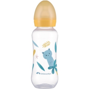 Пляшка для годування Bebe Confort PP 240ml S.1 з силіконовою пустушкою Little Buddies