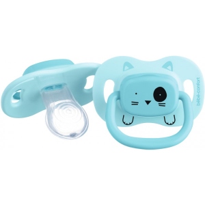 Симетрична пустушка Bebe Confort 2 шт 18/36 Minimalistic Animals Blue