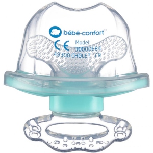 Ортодонтична пустушка Bebe Confort прорізувач для зубів Mineral Blue