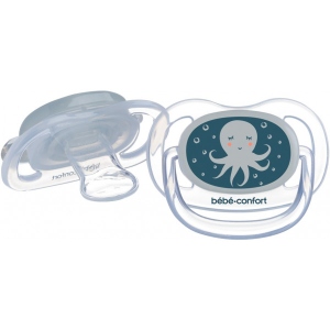 Ортодонтична пустушка Bebe Confort Physio Air Dummy Gardener 2 шт. 0/6 Blue Octopus