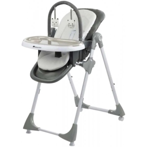 Стільчик для годування трансформер Bebe Confort KIWI 3 in 1 Gray Mist