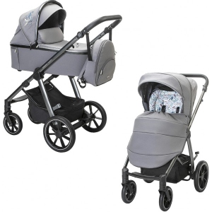 Коляска універсальна 2 в 1 Espiro Bueno 2022 307 Gray Feather
