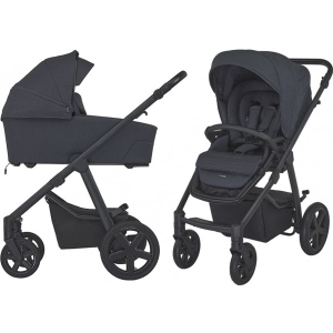 Коляска універсальна 2 в 1 Espiro Husky XL 2023 17 Graphite Wind