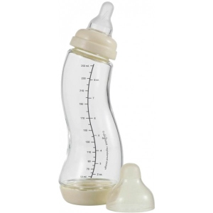 Пляшка для годування Difrax 250 мл S-bottle Wide Popcorn