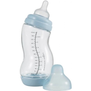 Пляшка для годування Difrax 310 мл S-bottle Wide Blue