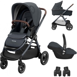 Коляска універсальна 3 в 1 Maxi-Cosi Adorra2 Essential Graphite