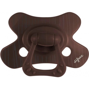 Симетрична пустушка Difrax Natural 803 Chocolate_lines
