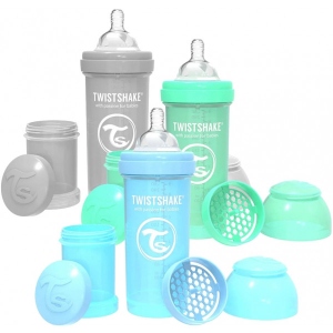 Пляшка для годування Twistshake 260 мл Value Pack Blue (78844)