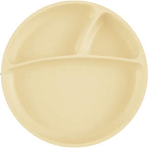 Тарілка для малюка MinikOiOi Portions - Mellow Yellow (101050006)