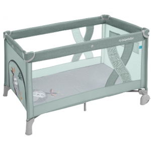 Ліжечко дитяче прямокутне Baby Design Simple 04 Green