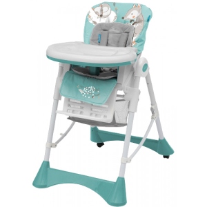 Стільчик для годування класичний Baby Design PEPE NEW 05 TURQUOISE