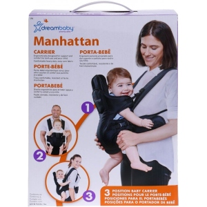 Ерго-рюкзак DreamBaby Manhattan Black Київ